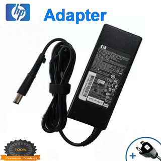 Adapter HP Compaq รุ่น 19V/4.74A 7.4x5.0mm หัวเข็ม (สีดำ) สายชาร์จโน๊ตบุ๊ค สายชาร์จ ที่ชาร์แบตเตอรี่ battery สายชาร์จ