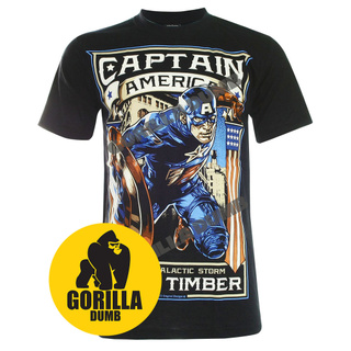 Gorilladumb เสื้อยืดลาย อเวนเจอร์ส กัปตันอเมริกา Captain America Avengers