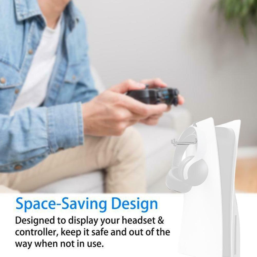 ใหม่ ที่แขวนหูฟังทั่วไป อุปกรณ์เสริม สําหรับ PS5 Game Console Rack V5A0 W7G9 #7