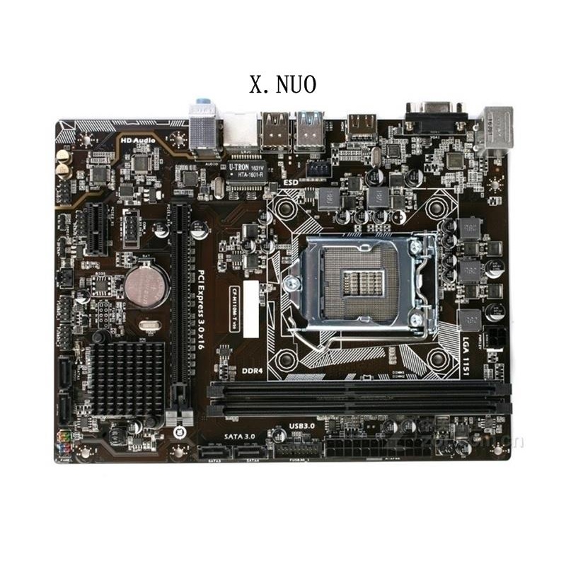 สีสัน/เจ็ดสายรุ้ง h110m-k h110m-vh h110m-t 1151 pin เมนบอร์ดคอมพิวเตอร์เดสก์ท็อป