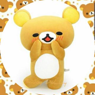 ตุ๊กตาริลัคคุมะ ตัวนุ่มนิ่ม ลิขสิทธิ์แท้💯% Rilakkuma Smile