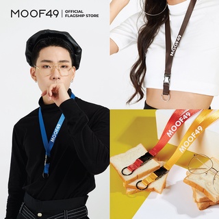 MOOF49 สายคล้องคอ สกรีนชื่อได้ หัวก้ามปู  Lanyard Plus