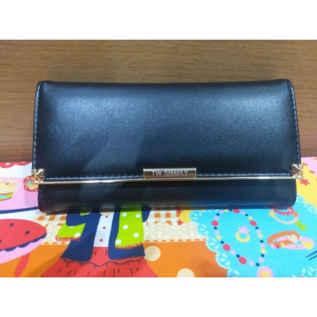 กระเป๋าสตางค์ TW SIMPLY สีดำ