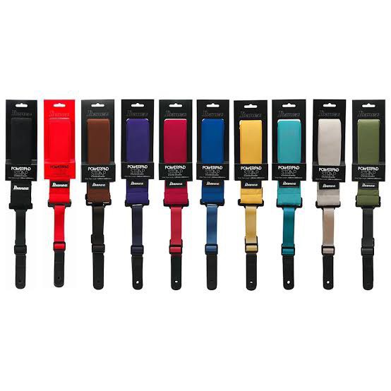 [โค้ดลด/ปิ๊ก2อัน🔥] สายสะพายกีต้าร์ Ibanez รุ่น GSF-50 / RockYou เบส สายสะพาย Powerpad Guitar Strap