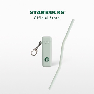 Starbucks Straw Mint | หลอดพับได้สตาร์บัคส์  [A11123355]