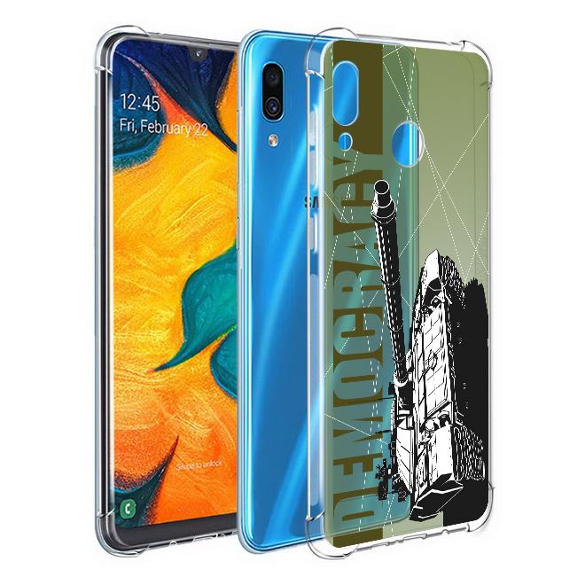 เคส สำหรับ Samsung Galaxy A30 War Series 3D Anti-Shock Protection TPU Case [WA001]