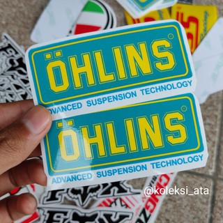 สติกเกอร์ Ohlins RACING สําหรับติดตกแต่ง