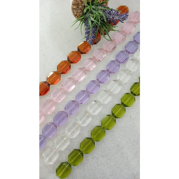 RECTANGLE GLASS BEADS
