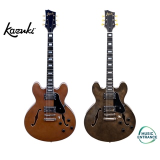 Kazuki K335 Electric Guitar K-335 Jazz Semi Hollow Body  กีต้าร์ไฟฟ้า คาซูกิ ทรงแจ๊ส แถมฟรี กระเป๋าบุฟองน้ำอย่างดี