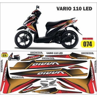 สติกเกอร์ vario led 110 fi vario click tahiland decal cutom vario