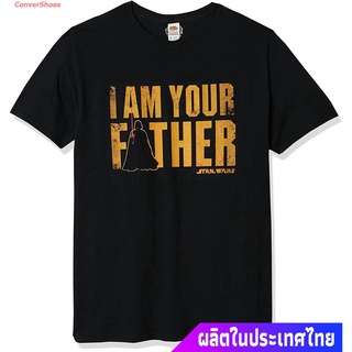 Tee เสื้อยืดผู้ชายและผู้หญิง STAR WARS Mens Officially Licensed Tees For Dad Mens Womens T-shirts