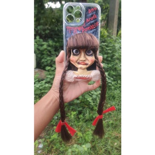 เคสโทรศัพท์งานปั้นแอนนาเบลงานทำมือ