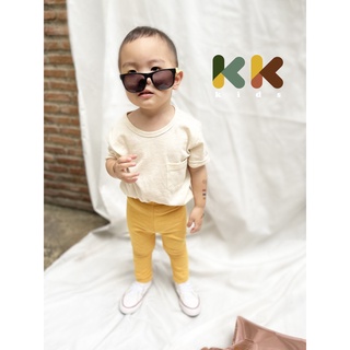 kk kids - Daily leggings เลกกิ้งเด็กขายาว ผ้าพรีเมียม ไซส์ 80 - 120 พร้อมส่ง