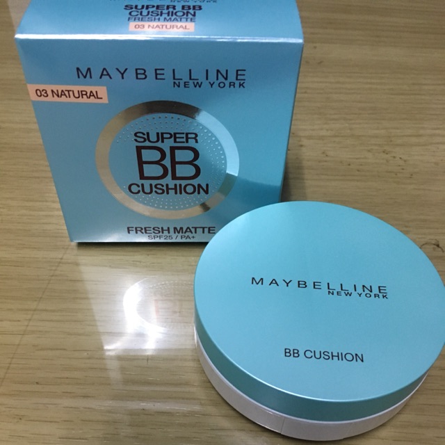 แป้งcushion maybelline ✨สภาพใหม่ ✨ส่งฟรี🚗