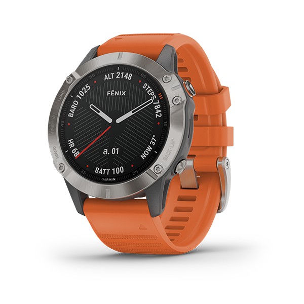 [โค้ดSSPWJN ลด500] Garmin (การ์มิน) นาฬิกา Smartwatch รุ่น Fenix 6