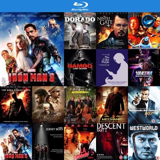 Bluray แผ่นบลูเรย์ Iron Man 3 (2013) มหาประลัย คนเกราะเหล็ก 3 หนังบลูเรย์ ใช้กับ เครื่องเล่นบลูเรย์ blu ray player บูเร