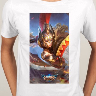 เกม Mobile Legends เสื้อยืดคอกลมแขนสั้นผู้ชาย | เสื้อยืด ชุดลำลอง | เสื้อยืดเกมมิ่ง