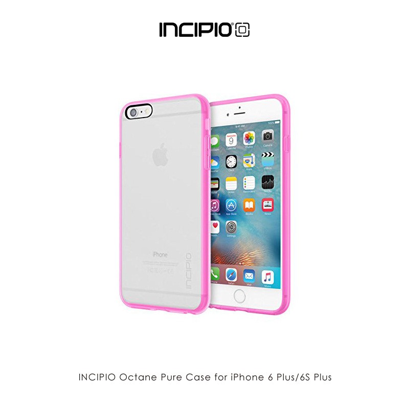 INCIPIO Octane Pure Case สําหรับ iPhone 6 Plus/6S Plus - สีชมพูชาร์โคล