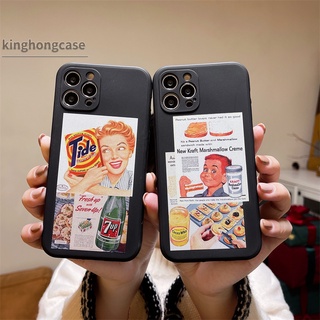 เคส Realme C25 C21 C20 C15 C12 C11 2021 C21Y 5 5S 5i 6i C25S C20A C17 7i C1 C2 C3 C3i Realme Narzo 20 10 10A 20A 30A American Retro Poster Silicone Anti-fall Phone Case