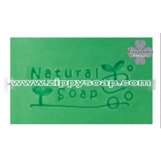 แสตมป์สบู่ ต้นไม้ natural soap 2.2*4.3 cm มีด้าม 006024