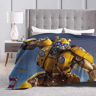 ผ้าห่มน้ําหนักเบา ขนปุย ลาย Heavenly Battle Transformers Bumblebee Supernatural Flano 50x40 นิ้ว 60x50 นิ้ว 80x60 นิ้ว สําหรับเด็ก และผู้ใหญ่ ทุกฤดู