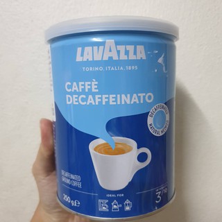 ลาวาซซากาแฟดีคาเฟอีนกระป๋อง 250กรัม Lavazza Decaffeinated Coffee Can 250g.