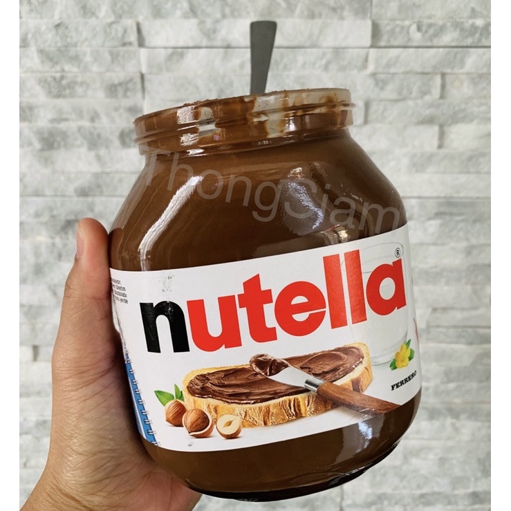 โปรโมชั่น! Nutella Spread 750g. แยมนูเทลล่า ขวดแก้ว 750กรัม BBE: 27/10/2026  ถูกที่สุด รูปที่ 3
