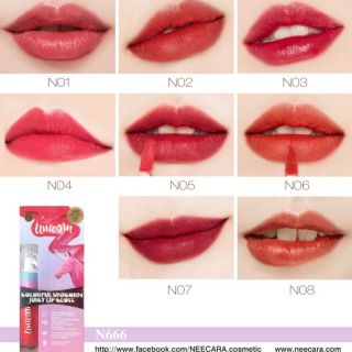 ของแท้/พร้อมส่ง✅ Nee cara Juicy Lip Gloss Unicorn Collection ลิปจุ่มที่สวยทั้งภายนอกและใน Unicorn Lip 💄💄💄