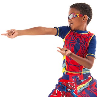 Spider-Man Rash Guard for Boys from Disney USA ของแท้100% นำเข้า จากอเมริกา (Size 7/8)