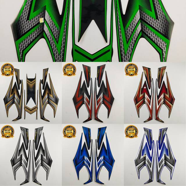 Yamaha RX King 2004 Striping, สติ๊กเกอร์มอเตอร์ไซค์ RX KING, BEST QUALITY