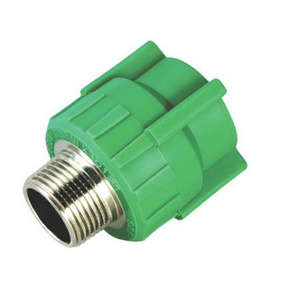 ท่อประปา ข้อต่อ ท่อน้ำ ท่อPVC ข้อต่อตรงเกลียวนอก PP-R THAI PP-R 3/4" THAI PP-R 3/4" PP-R STRAIGHT MPT SOCKET