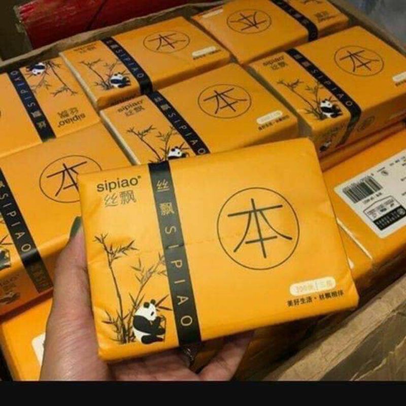 COM BO 18 แพ็คกระดาษ PANDA SIPAO