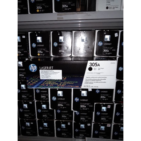 หมึกพิมพ์ HP 305A CE410A BK
