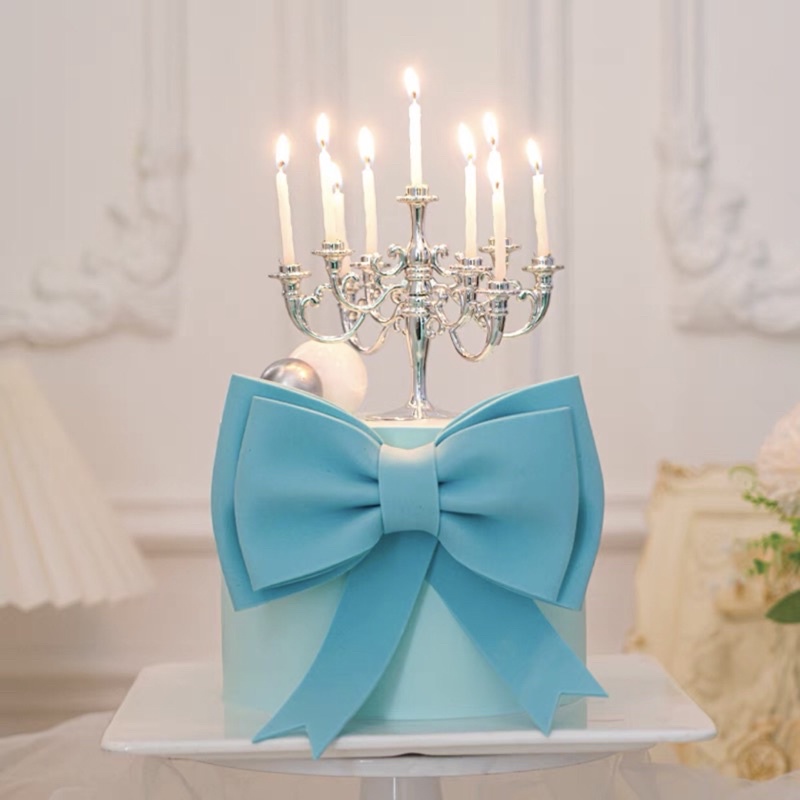 🎀 โบว์ใหญ่ตกแต่งเค้ก ตกแต่งลูกโป่ง ช่อดอกไม้ ของขวัญ สุดคิ้วท์ งาน𝙳𝙸𝚈 ทุกประเภท พร้อมส่งในไทย - รูปที่ 6