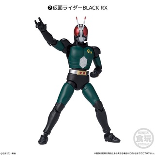 (พร้อมส่ง) Shodo xx kamen rider 01  kamen rider Black RX