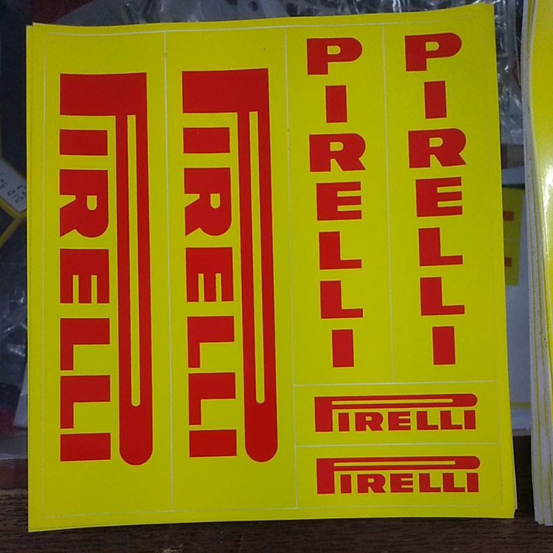 สติ๊กเกอร์ Pirelli จาก Pirelli