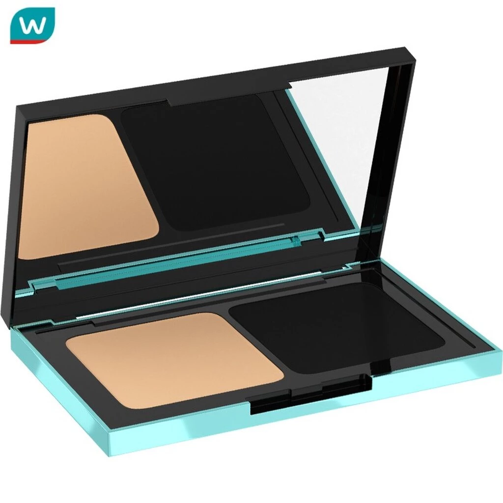 Maybelline เมย์เบลลีน ฟิต มี แมท + พอร์เลส ฟาวเดชั่น พาวเดอร์ SPF44 PA++++ 9ก. #128