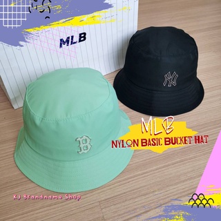 🌈MLB Nylon Basic Bucket Hat  หมวกปีก MLB ผ้าไนล่อน