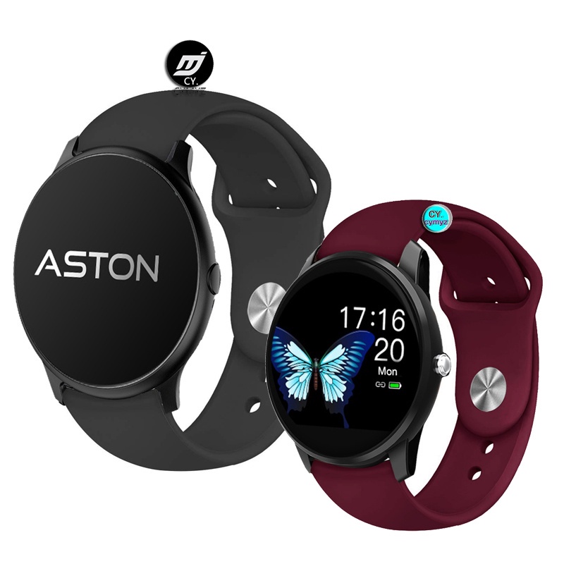 for Axon Moni Pro สาย สายนาฬิกาสายซิลิโคน Axon Moni Pro smart watch สายรัด สายรัดข้อมือกีฬา Aston Smartwatch fit สายรัด
