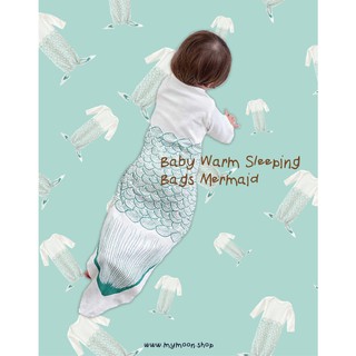 Clearance Sales ชุดถุงนอนปลา Baby Warm Sleeping Bags Mermaid