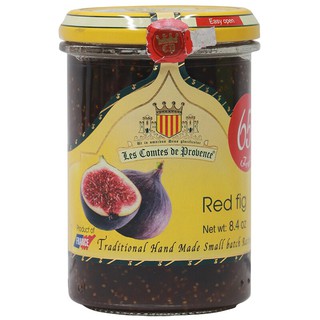 เลกอมเดอโพรวองซ์แยมผลฟิกแดง 240กรัม Lake De Provence Red Figs Jam 240 gm.