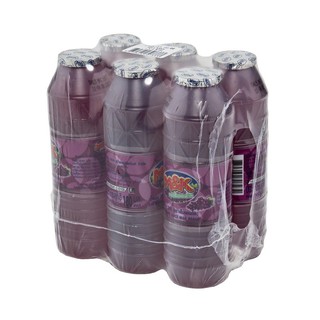 เอ็ม&amp;เค น้ำองุ่น 25% 180 ซีซี แพ็ค 6 ขวด M&amp;K 25% grape juice 180 cc. Pack of 6 bottles