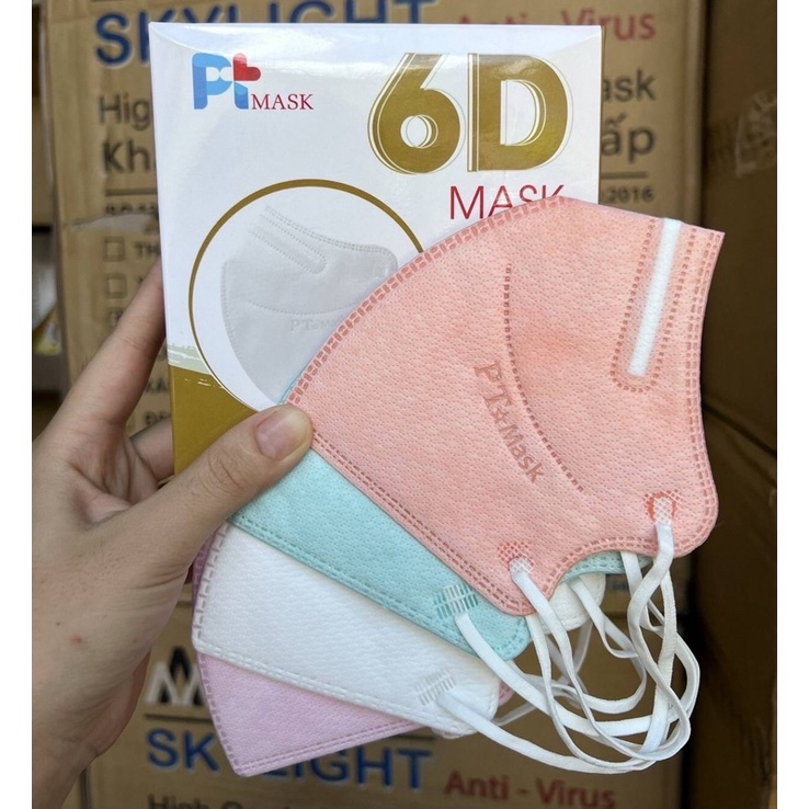แมส6D งานกล่อง 1กล่อง 10ชิ้น