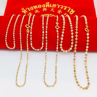 สร้อยคอ 2 กษัตริย์ เงินเเท้ 92.5%（ มีใบรับประกัน )