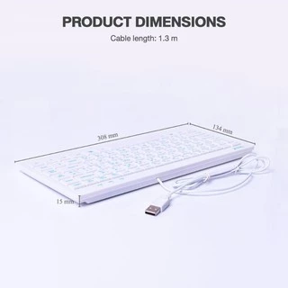 OKer. คีร์บอดโน้ตบุค USB. Keyboard OKer (mini F6)