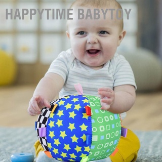 Happytime ของเล่นเด็กลูกบอลกระดิ่งมีเสียงเพลงมีสีสันเสริมการศึกษาเด็ก