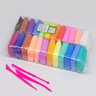 พร้อมส่ง ดินเบา แพ๊ค 36สี ถูกที่สุด‼️ ดินเบาเกาหลี พร้อมอุปกรณ์สำหรับปั่น เล่นดีไม่ติดมือ สีสดใส ปลอดภัยไร้สารพิษ
