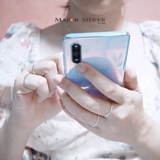 รวมแหวนขนาดเล็กมินิมอล มินิใจ น่ารักๆ แมทซ์ง่ายใส่ได้หลายโอกาส แหวนเงินแท้92.5% Major Silver