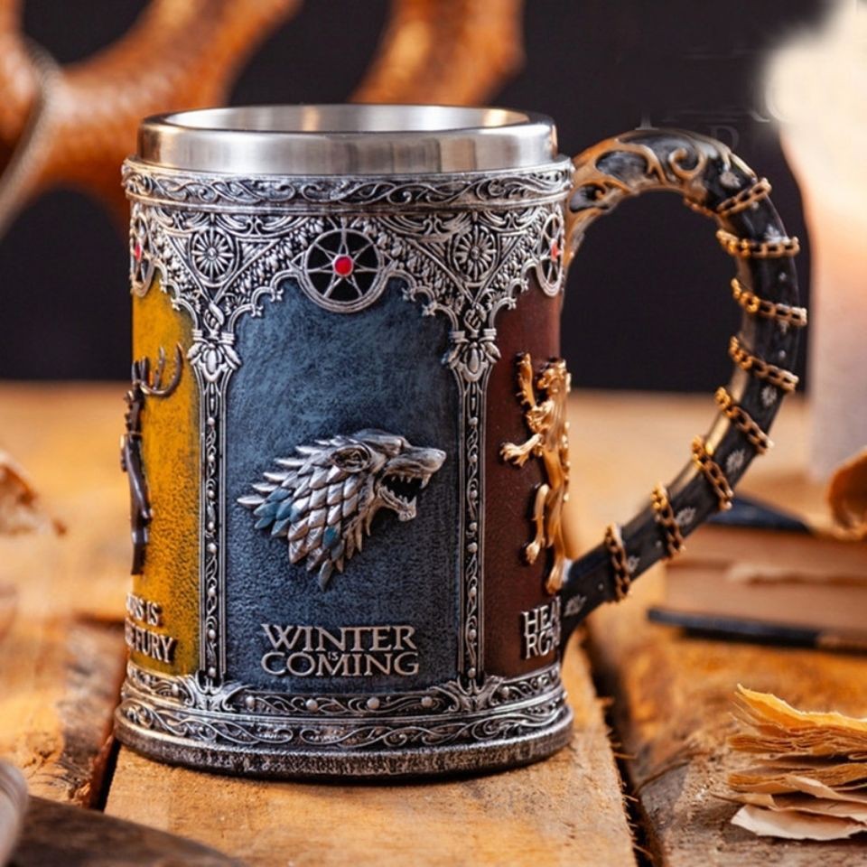 แก้วอนิเมะ ∋Game of Thrones cup game of thrones & Halloween cup ฮาโลวีน
