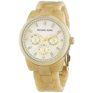 Michael Kors นาฬิกาข้อมือผู้หญิง สายเซรามิก รุ่น MK5039 - Beige